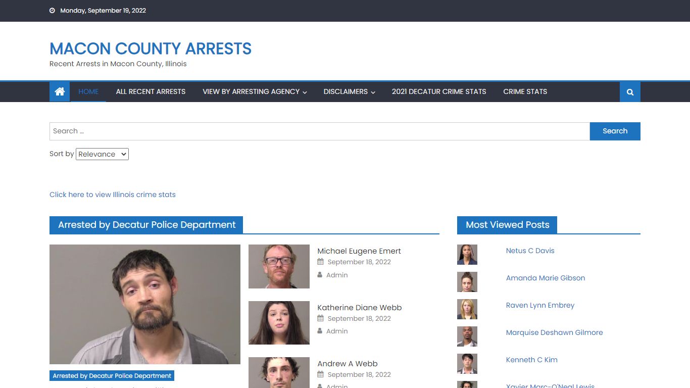 Home - Macon County Arrests
